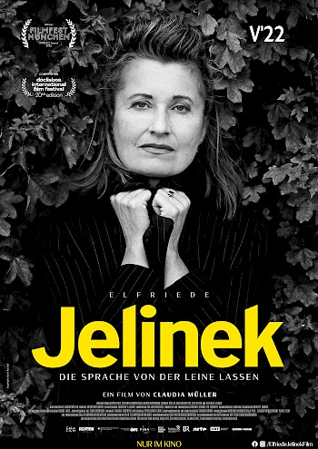 plakat Elfriede Jelinek - Die Sprache von der Leine lassen